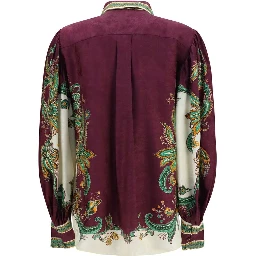 Multicolor Viscose Blouse