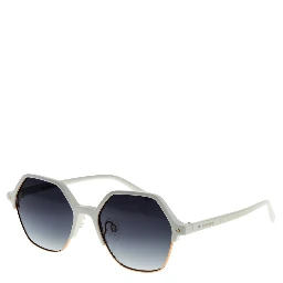 White Acetate Sunglasses