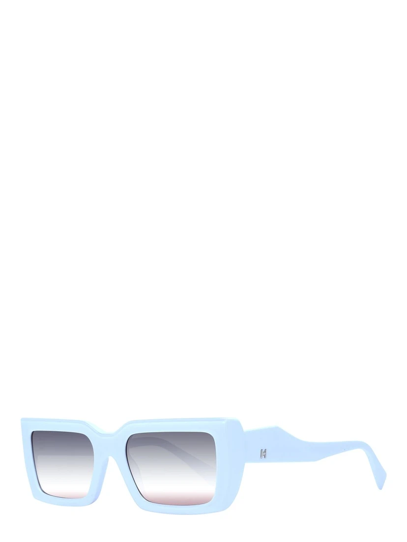 White Acetate Sunglasses