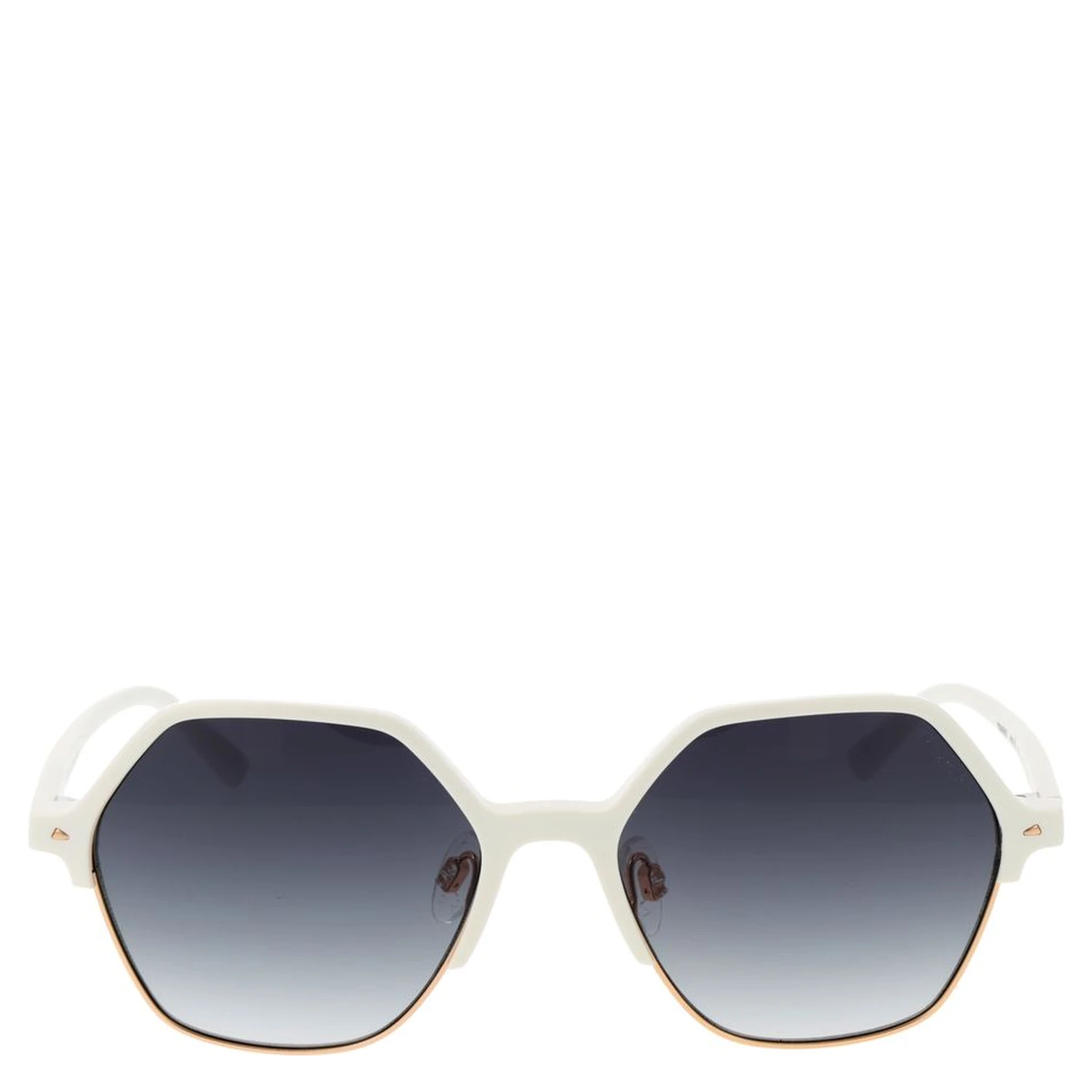 White Acetate Sunglasses