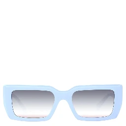 White Acetate Sunglasses