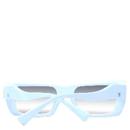 White Acetate Sunglasses