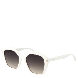 White Acetate Sunglasses