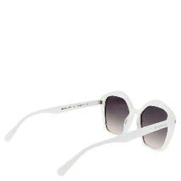 White Acetate Sunglasses