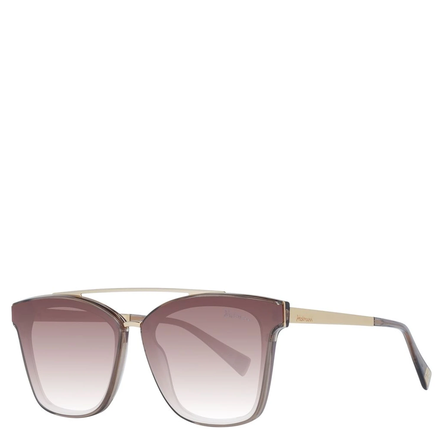 Brown Metal Sunglasses