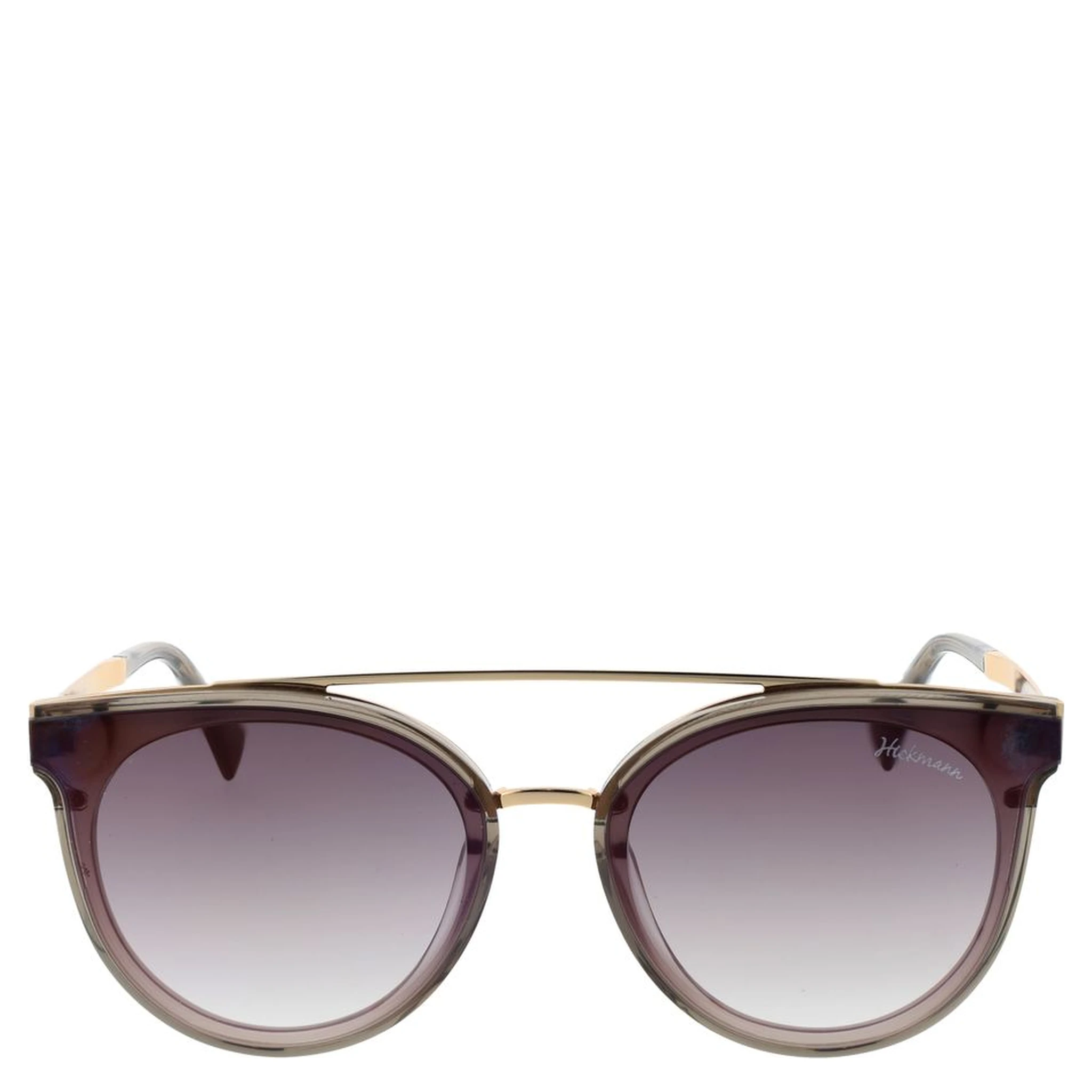 Brown Metal Sunglasses