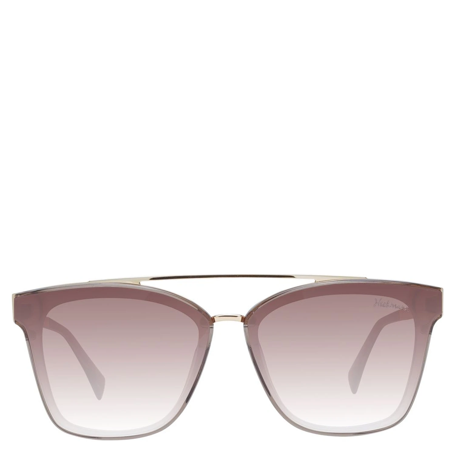 Brown Metal Sunglasses