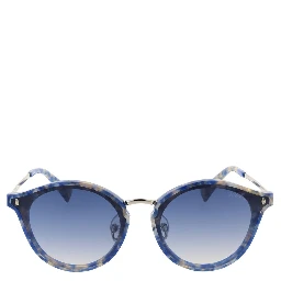 Multicolor Metal Sunglasses