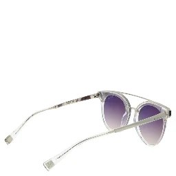 Gray Metal Sunglasses