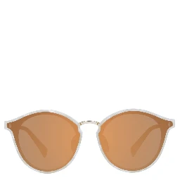 Beige Plastic Sunglasses