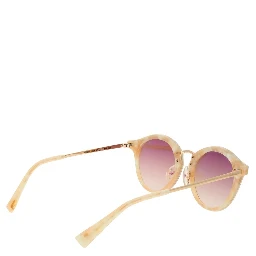Multicolor Metal Sunglasses