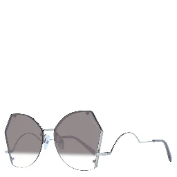 Gray Metal Sunglasses