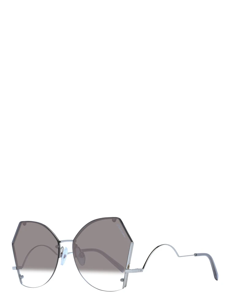 Gray Metal Sunglasses