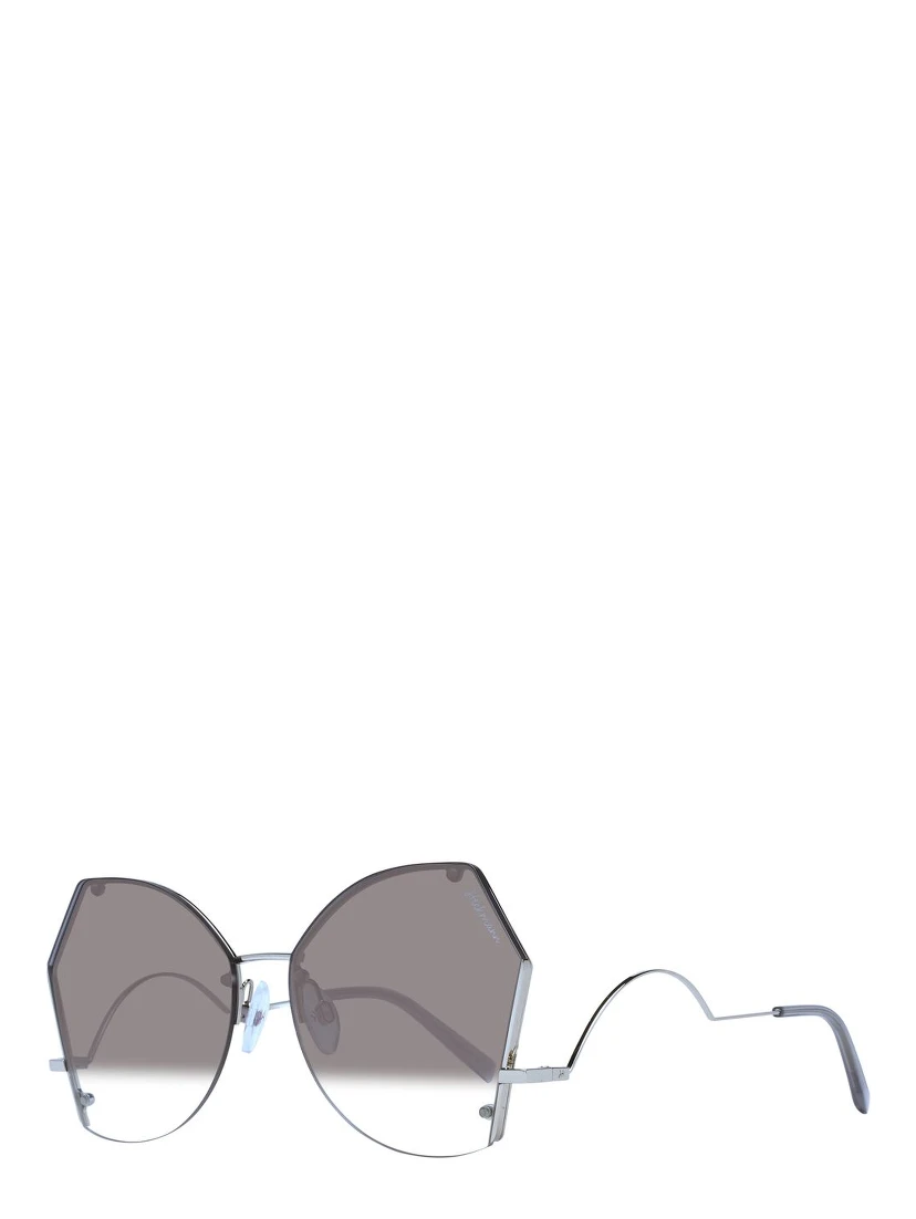 Gray Metal Sunglasses