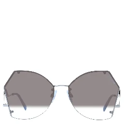 Gray Metal Sunglasses