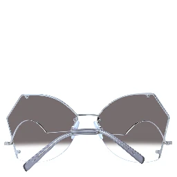 Gray Metal Sunglasses