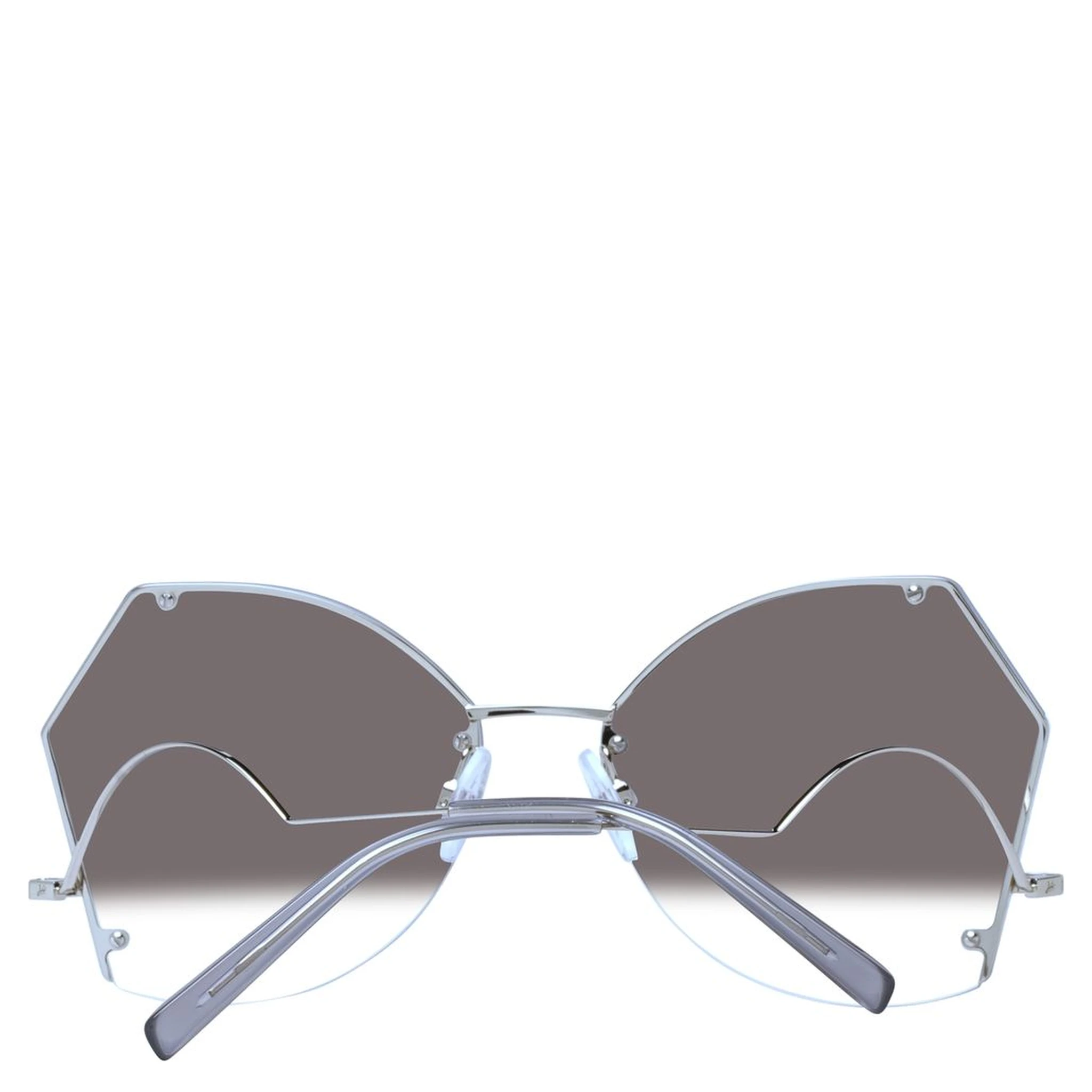 Gray Metal Sunglasses