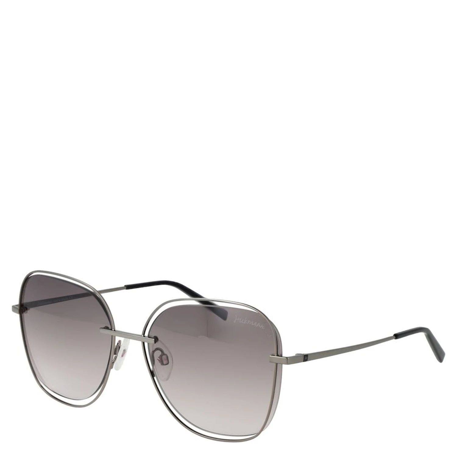 Gray Metal Sunglasses