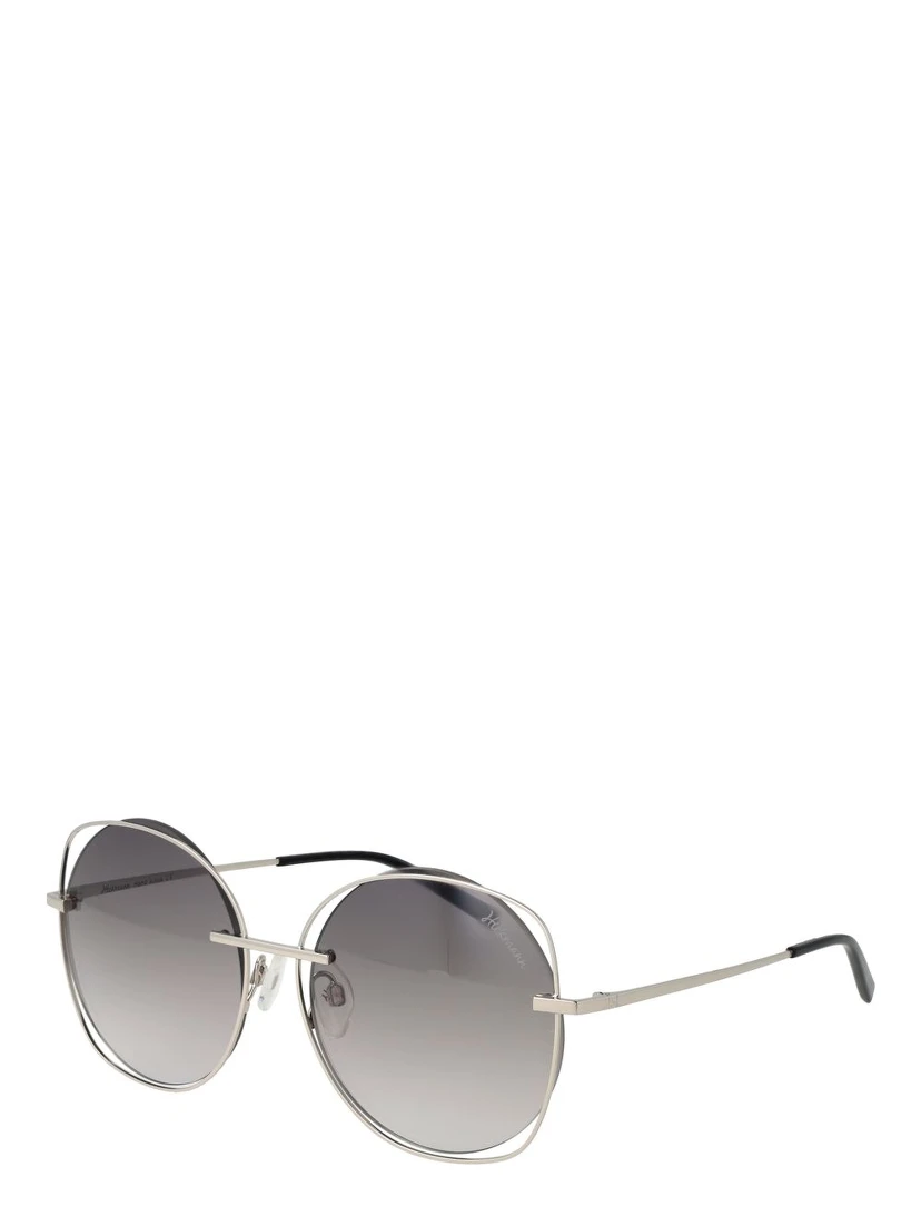 Gray Metal Sunglasses