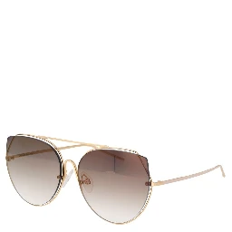 Gold Metal Sunglasses