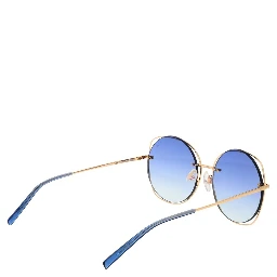 Gold Metal Sunglasses