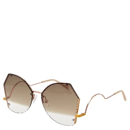Multicolor Metal Sunglasses