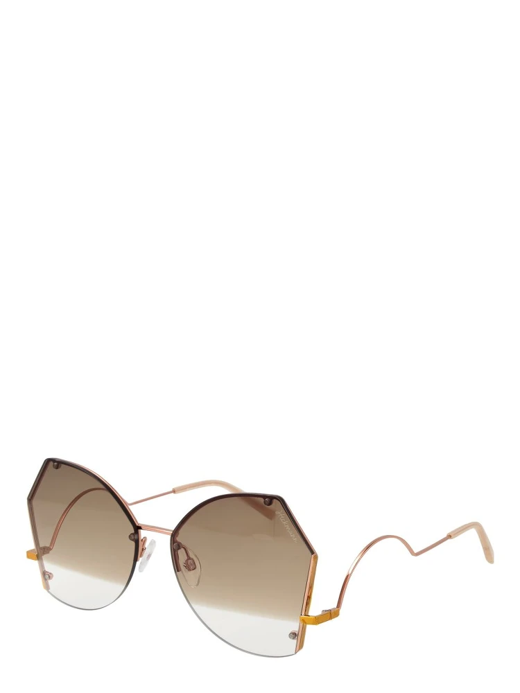 Multicolor Metal Sunglasses