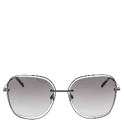 Gray Metal Sunglasses