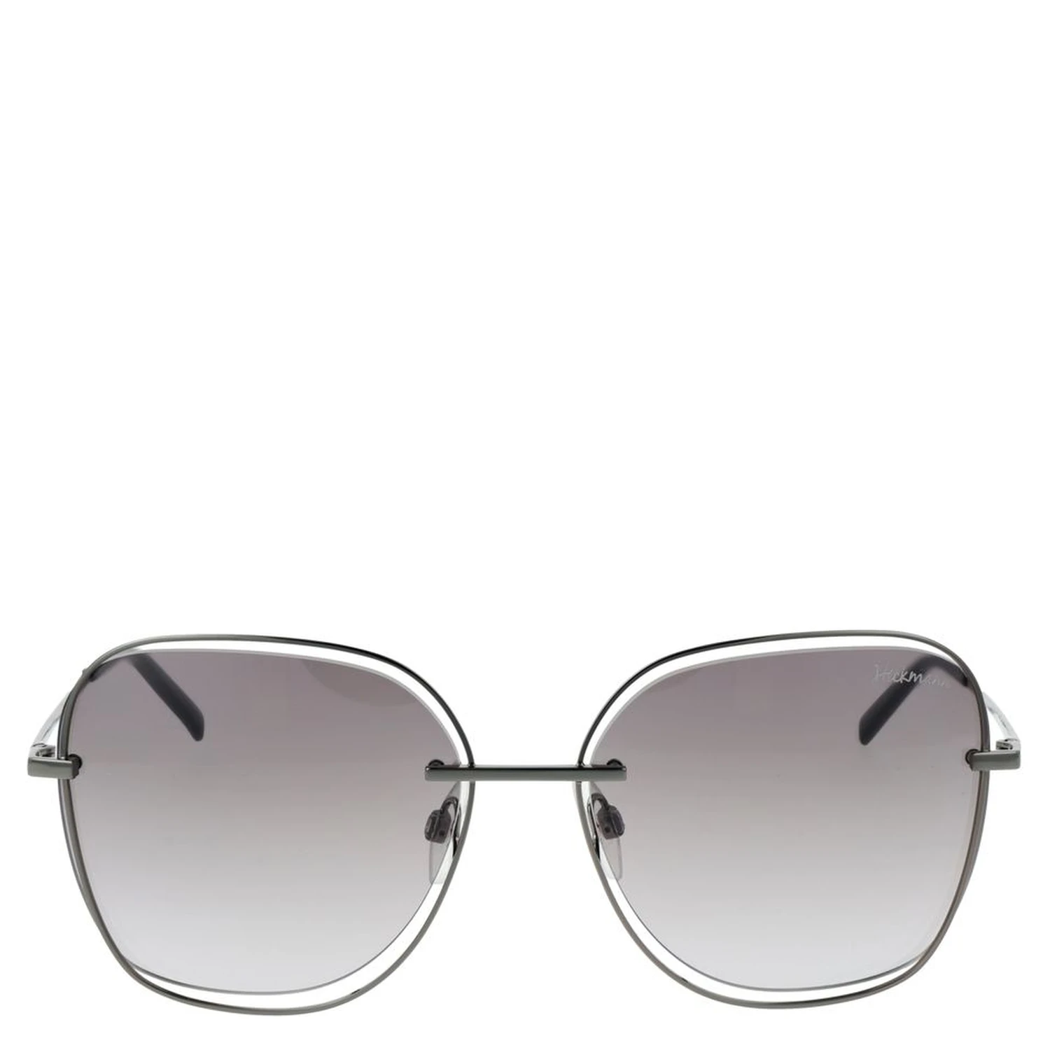 Gray Metal Sunglasses