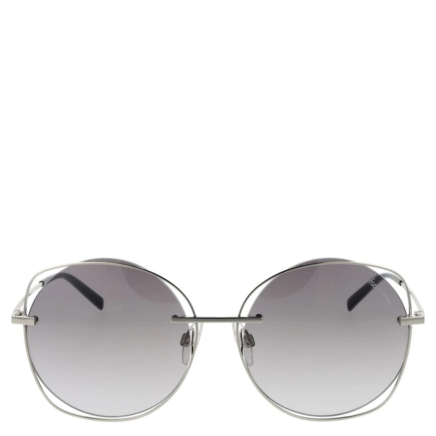 Gray Metal Sunglasses