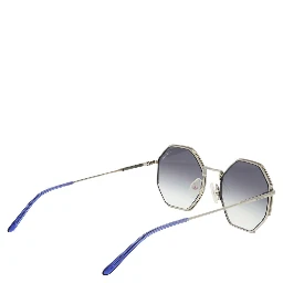 Gray Metal Sunglasses
