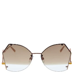 Multicolor Metal Sunglasses