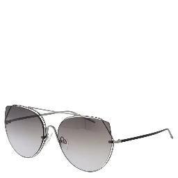 Gray Metal Sunglasses