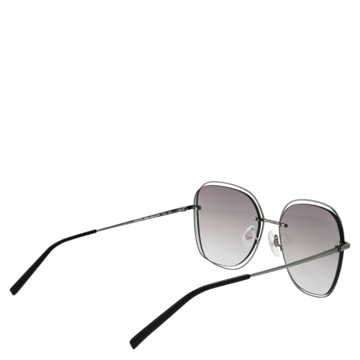 Gray Metal Sunglasses