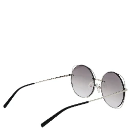 Gray Metal Sunglasses