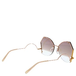 Multicolor Metal Sunglasses