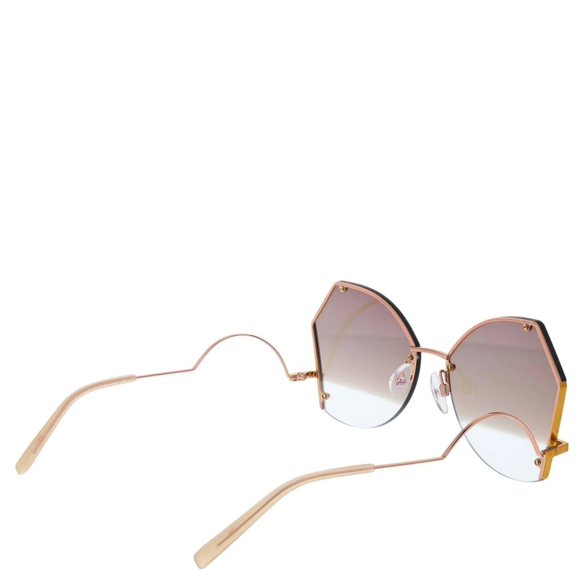 Multicolor Metal Sunglasses