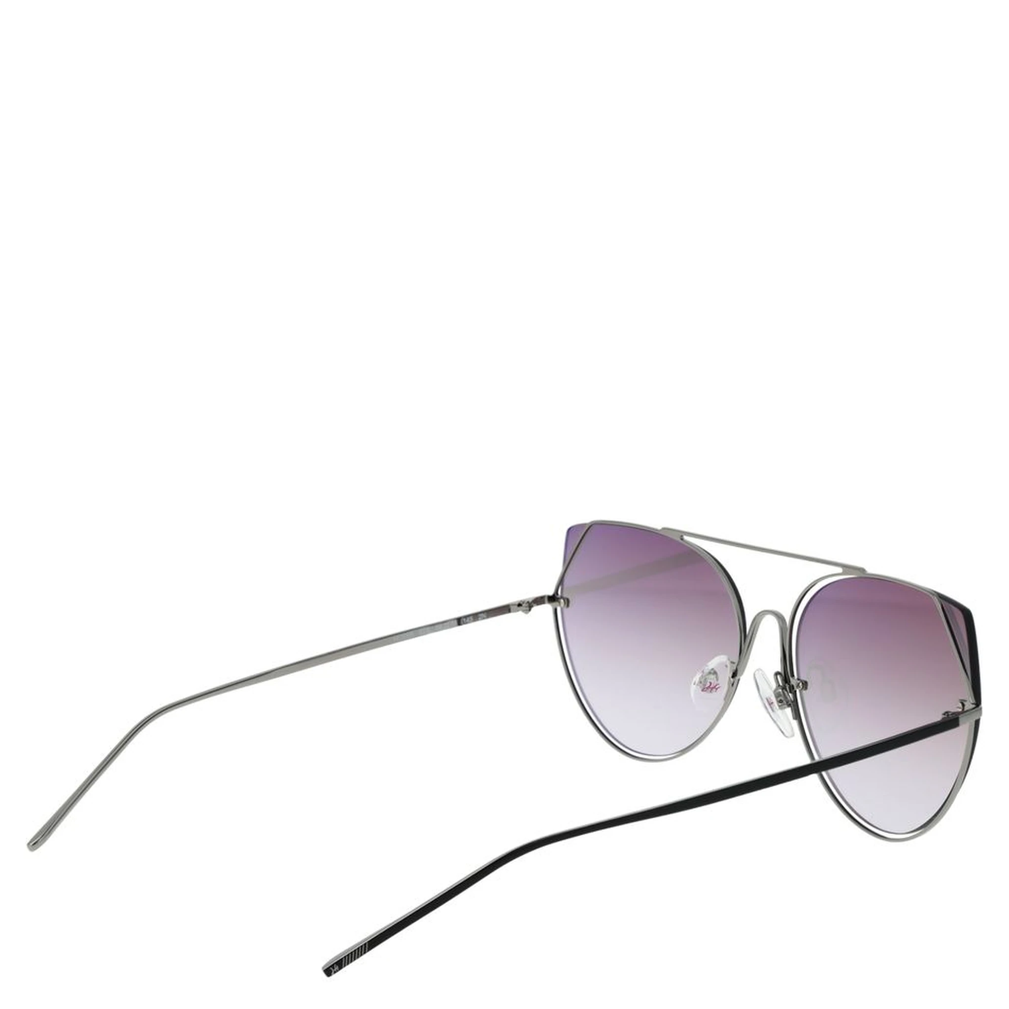 Gray Metal Sunglasses
