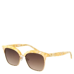Bicolor Metal Sunglasses