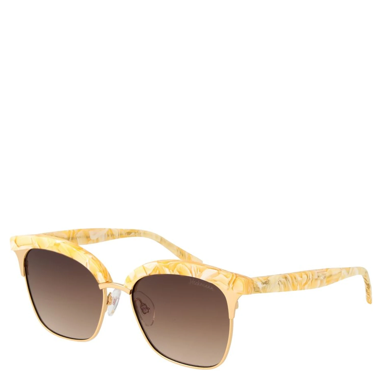 Bicolor Metal Sunglasses