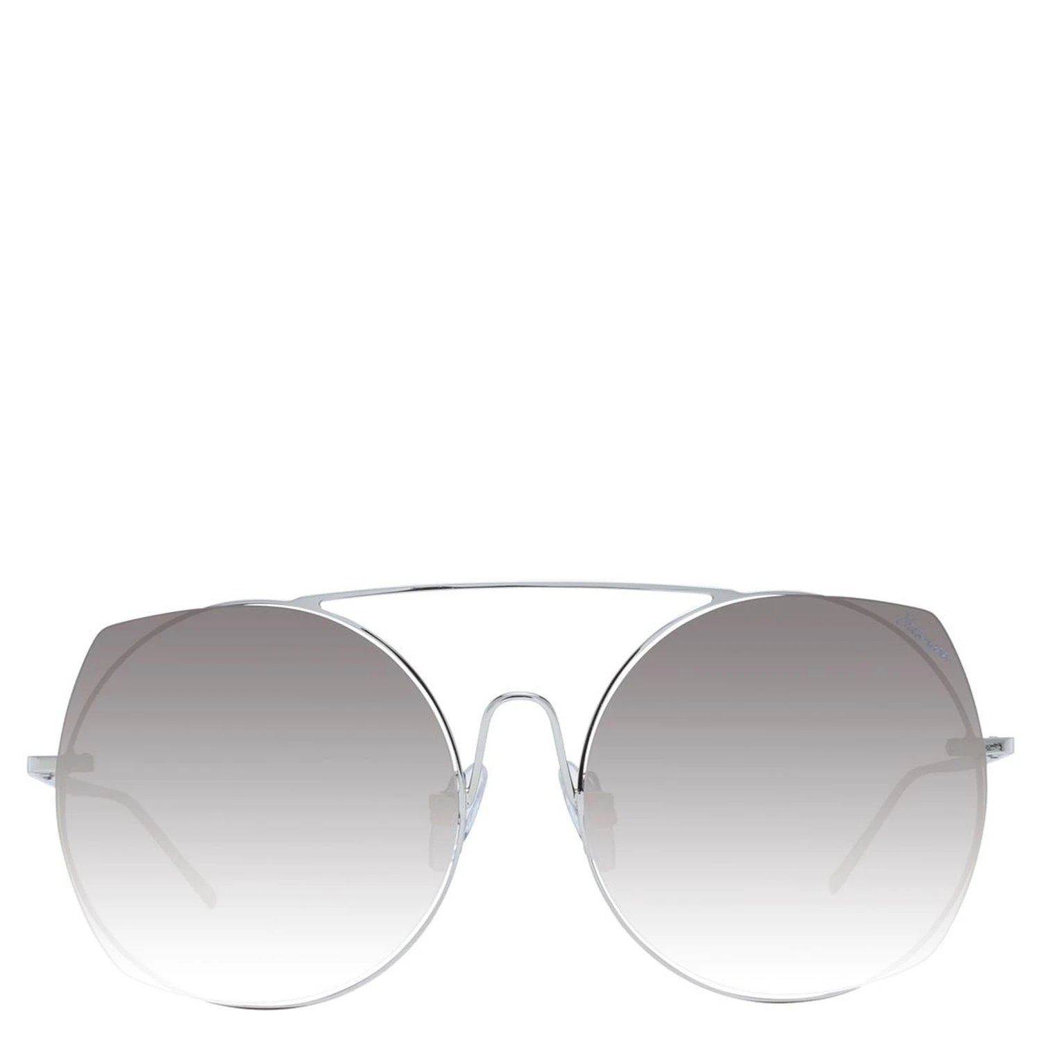 Gray Metal Sunglasses