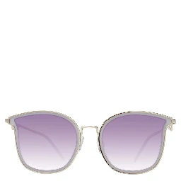 Beige Metal Sunglasses