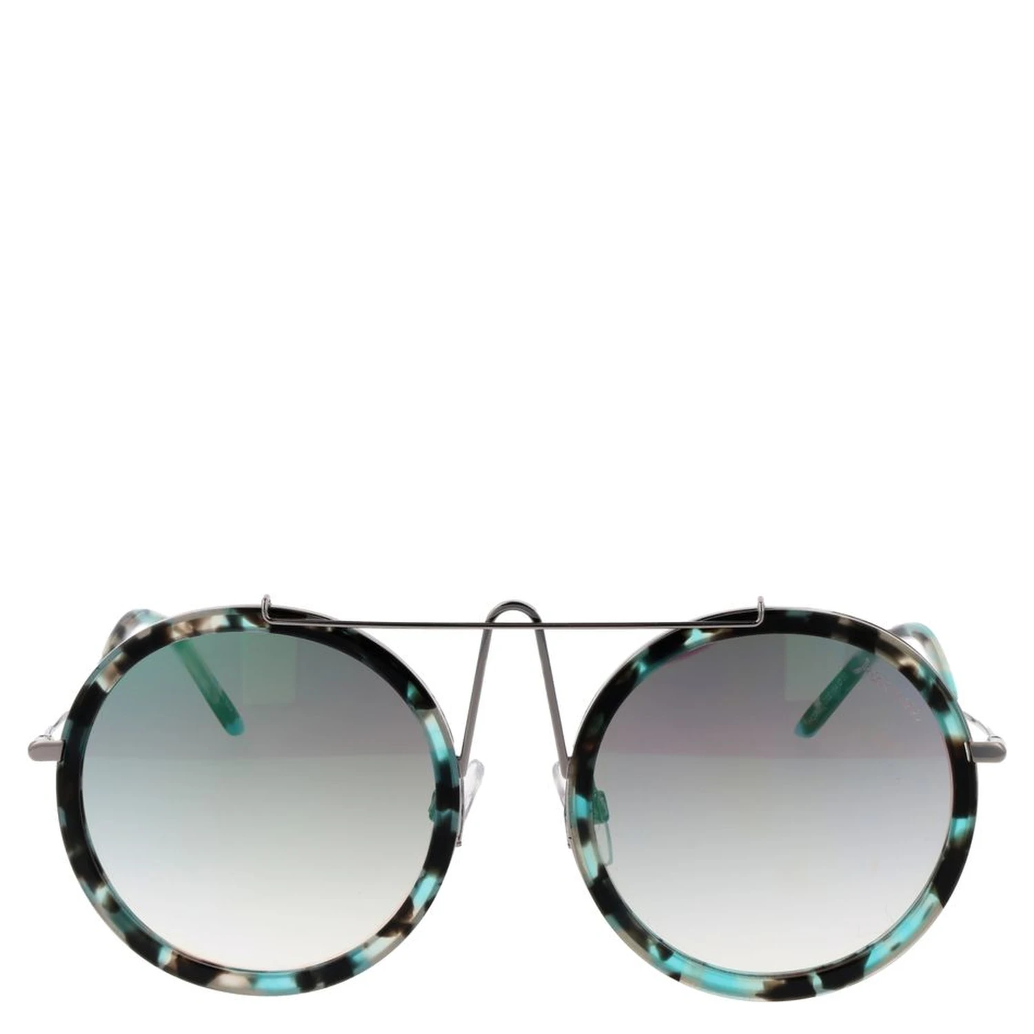 Multicolor Metal Sunglasses