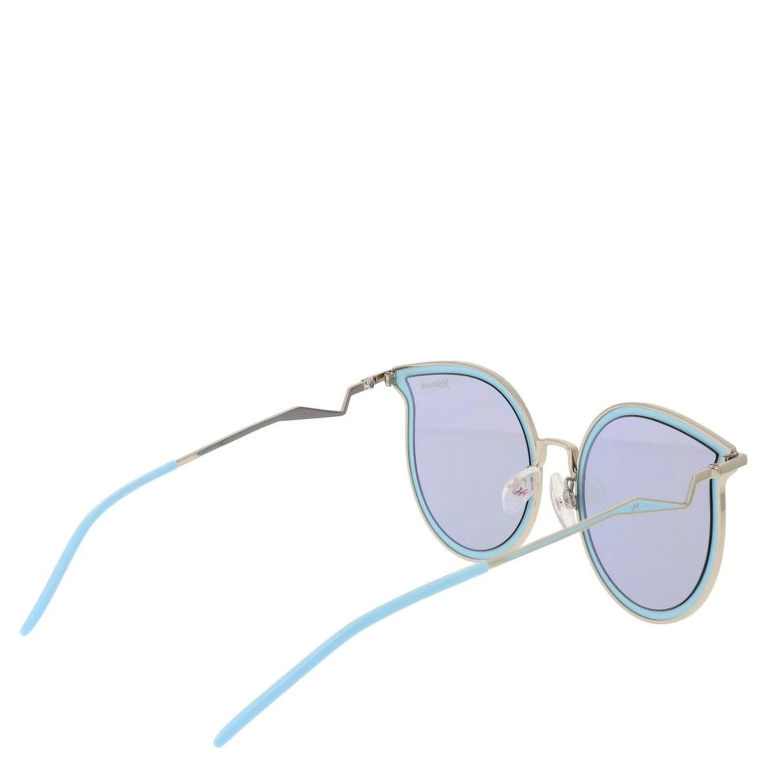 Blue Metal Sunglasses