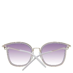 Beige Metal Sunglasses