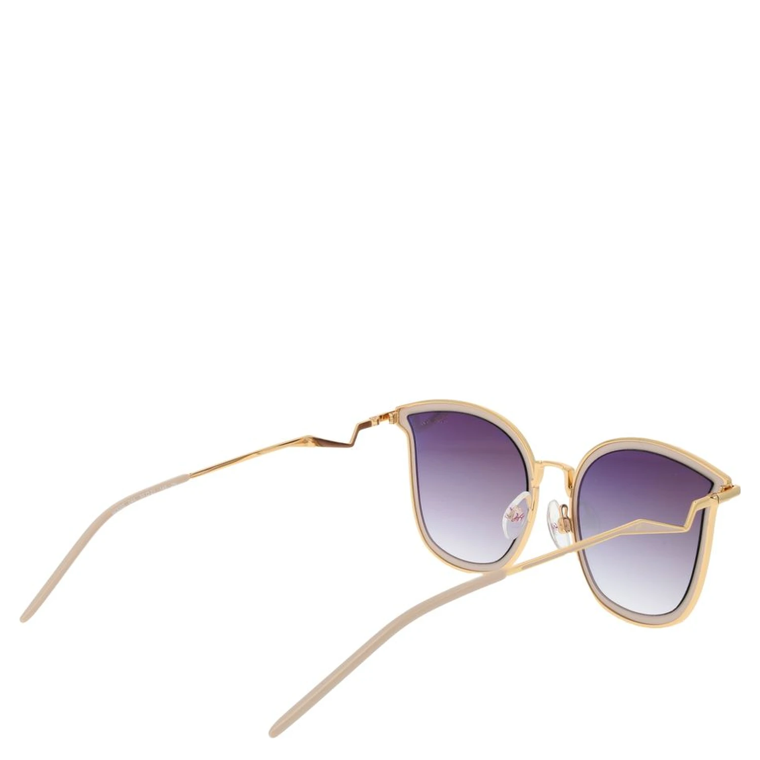 White Metal Sunglasses