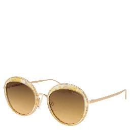 Bicolor Metal Sunglasses