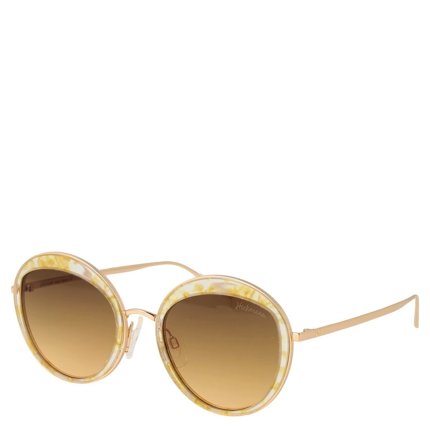 Bicolor Metal Sunglasses