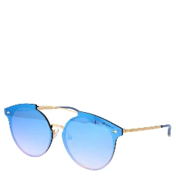 Blue Metal Sunglasses