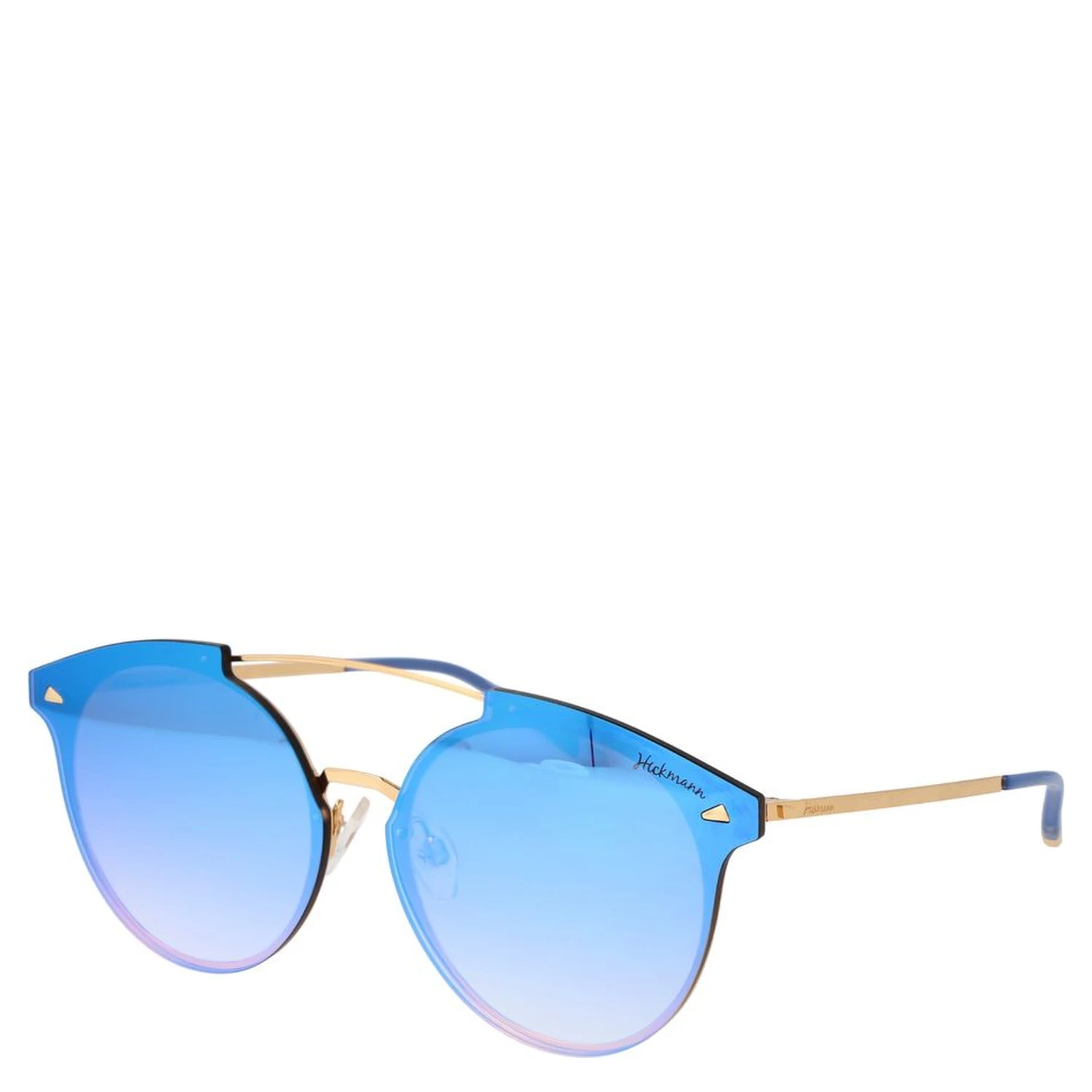 Blue Metal Sunglasses
